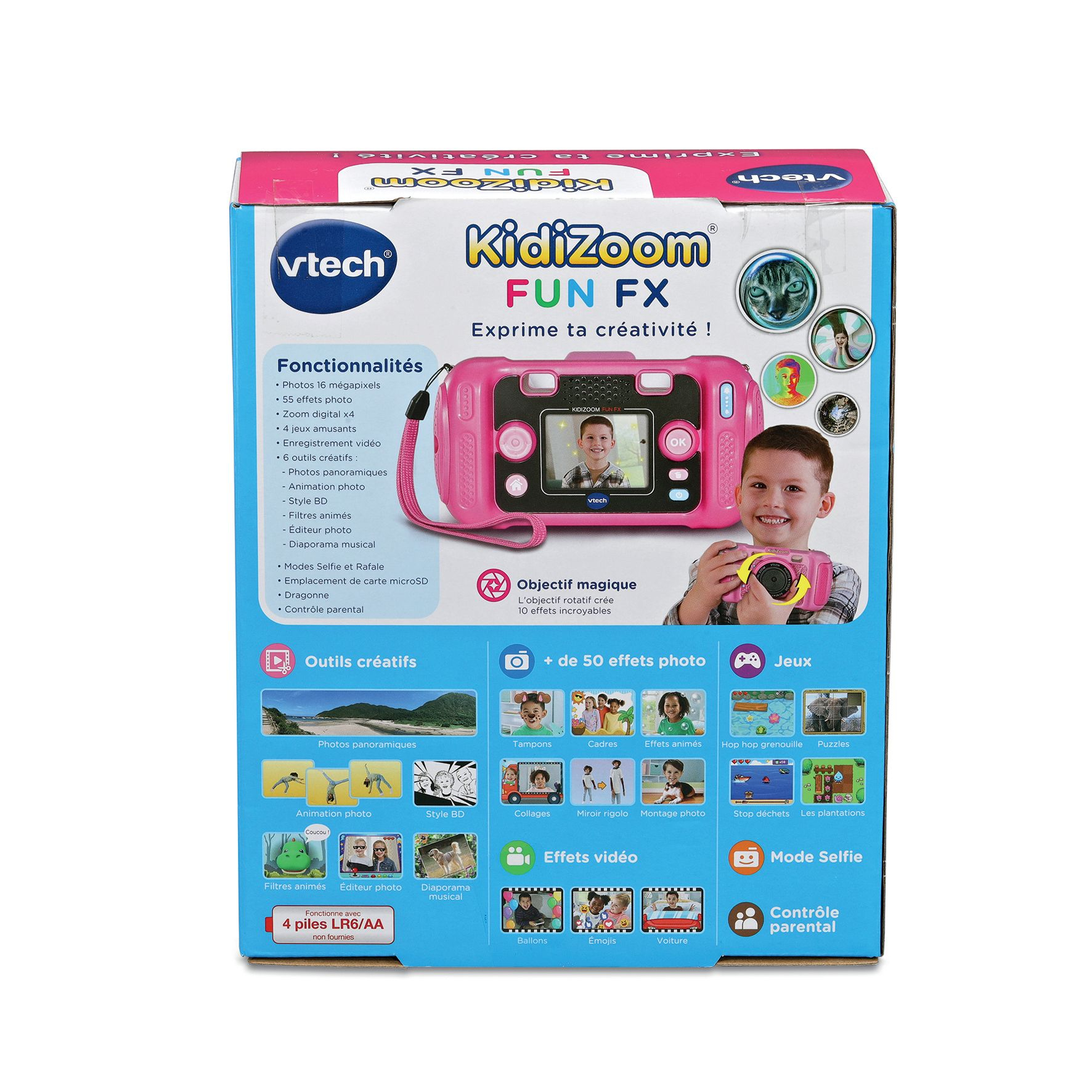VTech KidiZoom Fun FX rose – image 7