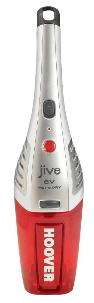 Hoover Jive SJ60WWR6/1 handheld vacuum Red, Silver Bagless