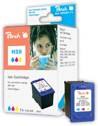 Peach 311316 ink cartridge 1 pc(s) Cyan, Magenta, Yellow