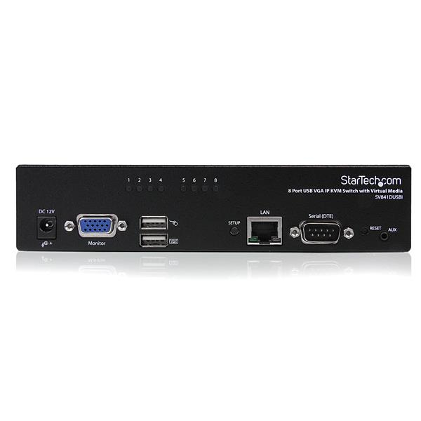 StarTech.com 8 Port USB VGA IP KVM Switch with Virtual Media – image 2