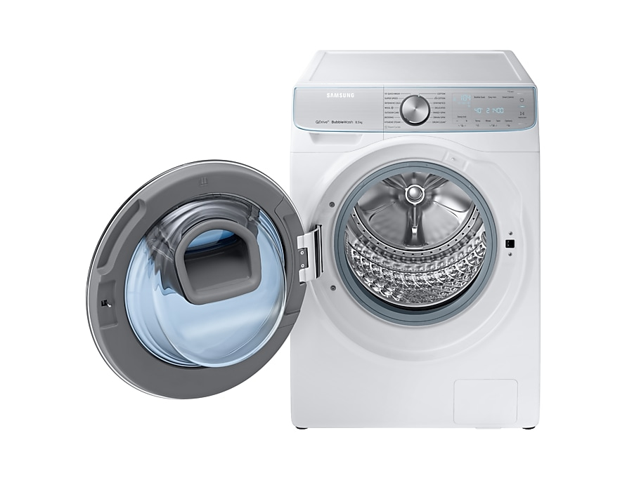 Samsung WW85M74FNOR washer dryer Freestanding Front-load Blue, White – image 4