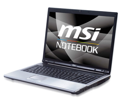 MSI Megabook EX720 Intel Pentium Mobile T4200