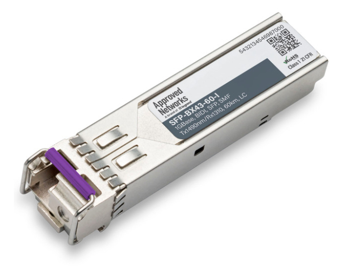 Legrand AN-SFP-BX43-60-I network transceiver module Fiber optic 1000 Mbit/s