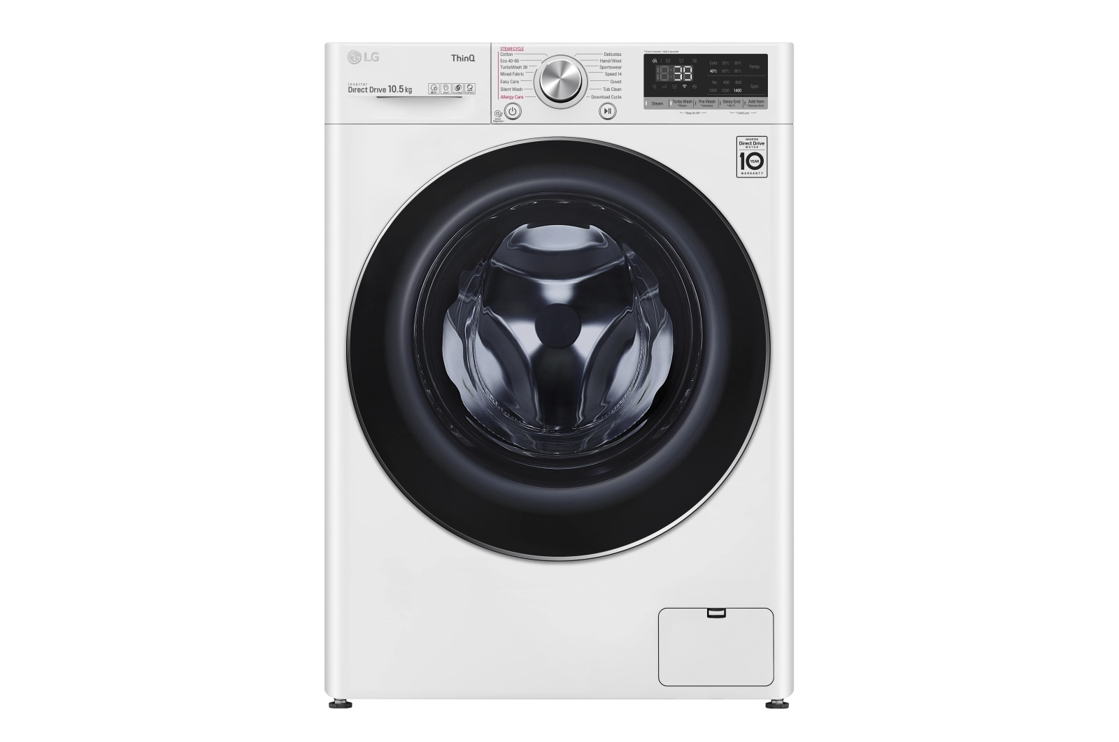LG F4WV7010S2W washing machine Front-load