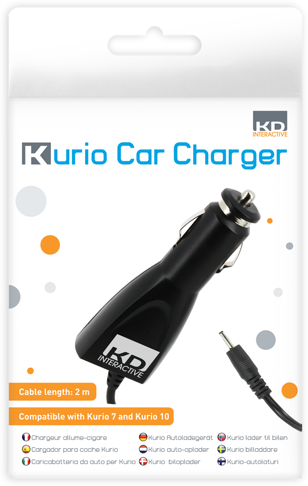 Kurio CI1156GI mobile device charger Tablet Black Cigar lighter Auto – image 2
