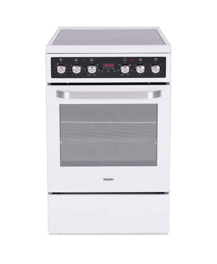 Haier HCX-5CDPW2 Freestanding cooker Electric Ceramic hob White – image 2