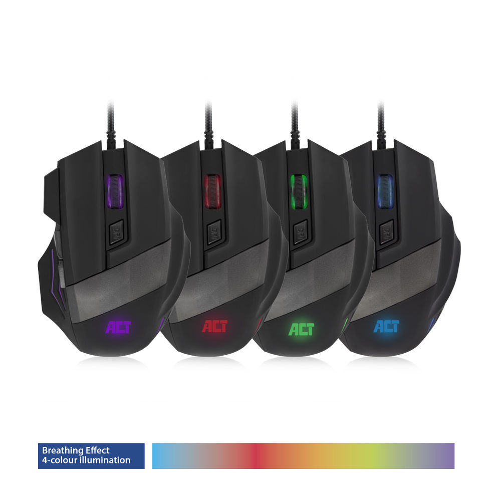 ACT Wired Gaming Mouse with illumination 3200 dpi – image 6