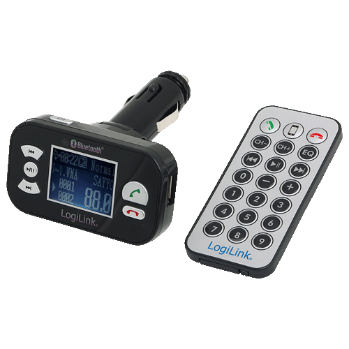 LogiLink FM0002 FM transmitter 87.5 - 108 MHz Wired Black – image 1