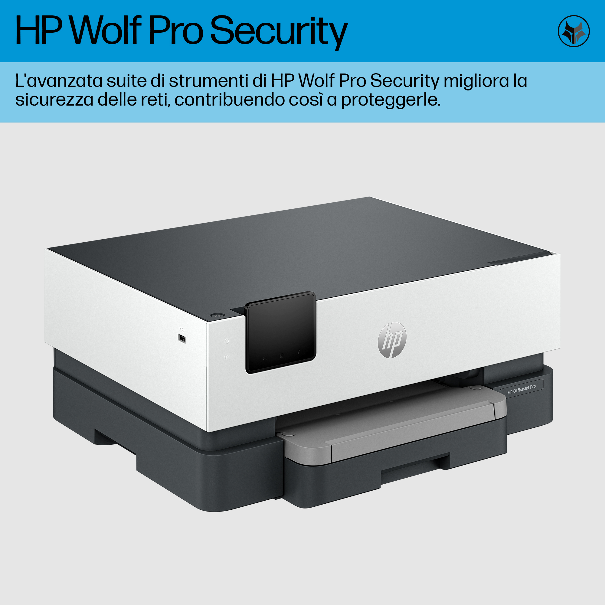 STAMPANTE HP OJ-9110b PRO A4 20/16PPM 512MB 250FF DUPLEX LAN WiFi USB2.0 - Miniatura 6