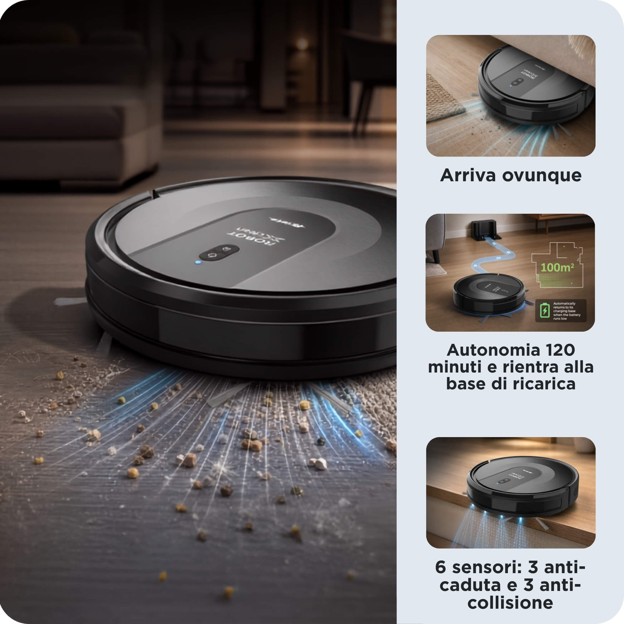 Ariete 00P271900AR0 robot vacuum – image 2