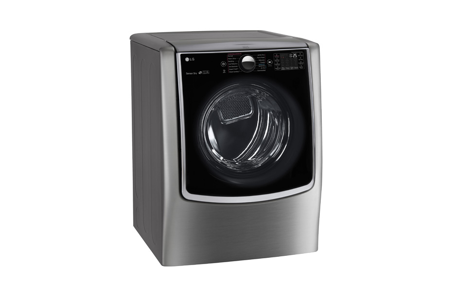 LG DLEX5000V tumble dryer Freestanding Front-load Graphite – image 3