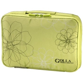 Golla "Gaia" Notebook Cover, 7"-9", lime green