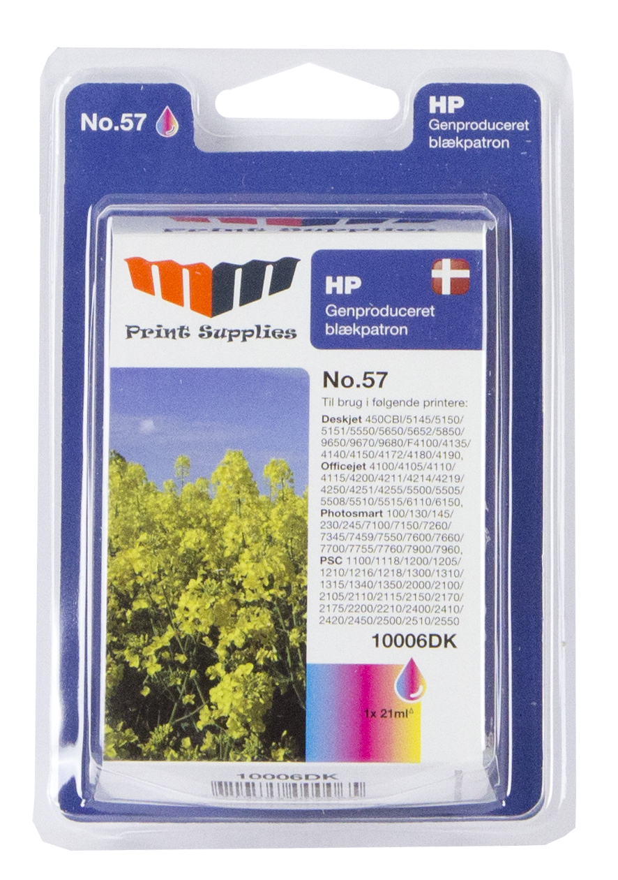 MM Color Inkjet Cartridge - Replaces HP No.57 (C6657AE)