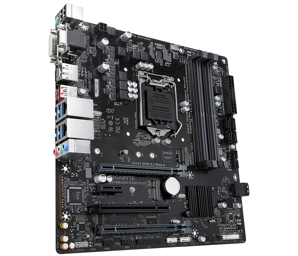 GIGABYTE Q370M D3H GSM Plus – image 3