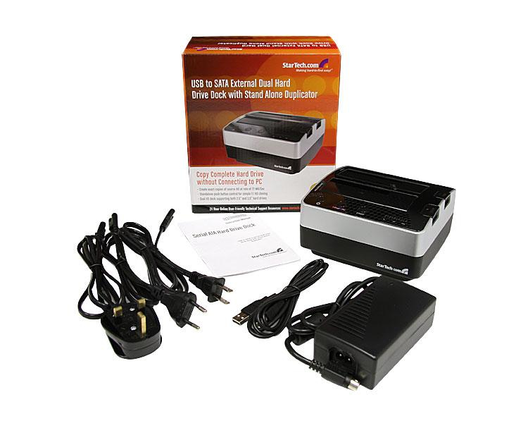 StarTech.com USB to SATA Standalone Hard Drive Duplicator Dock – image 4