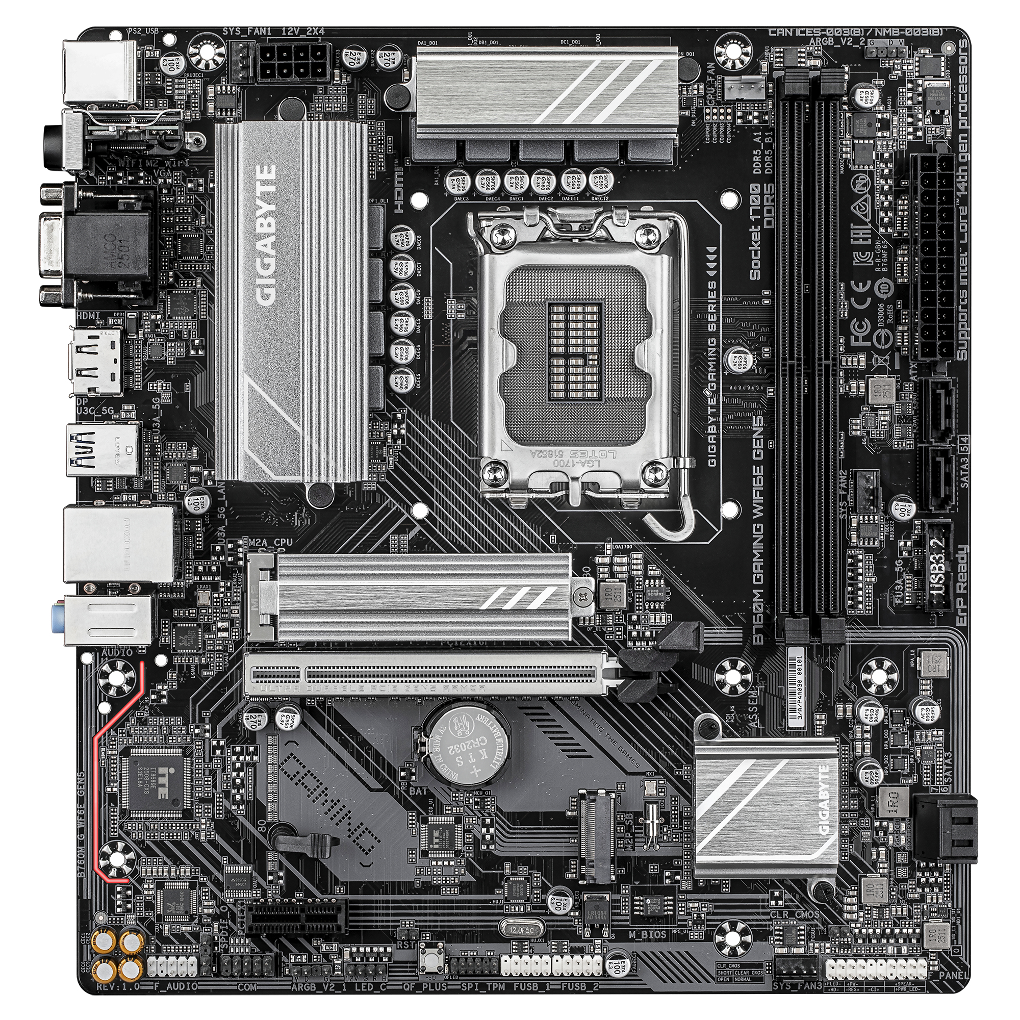 GIGABYTE B760M G WF6E GEN5 – image 2