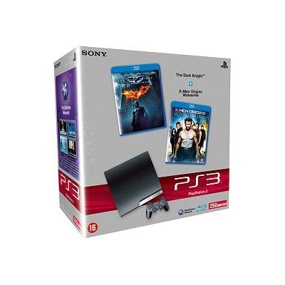 Sony Interactive Entertainment Playstation 3 Slim 250 GB Blu-ray Pack