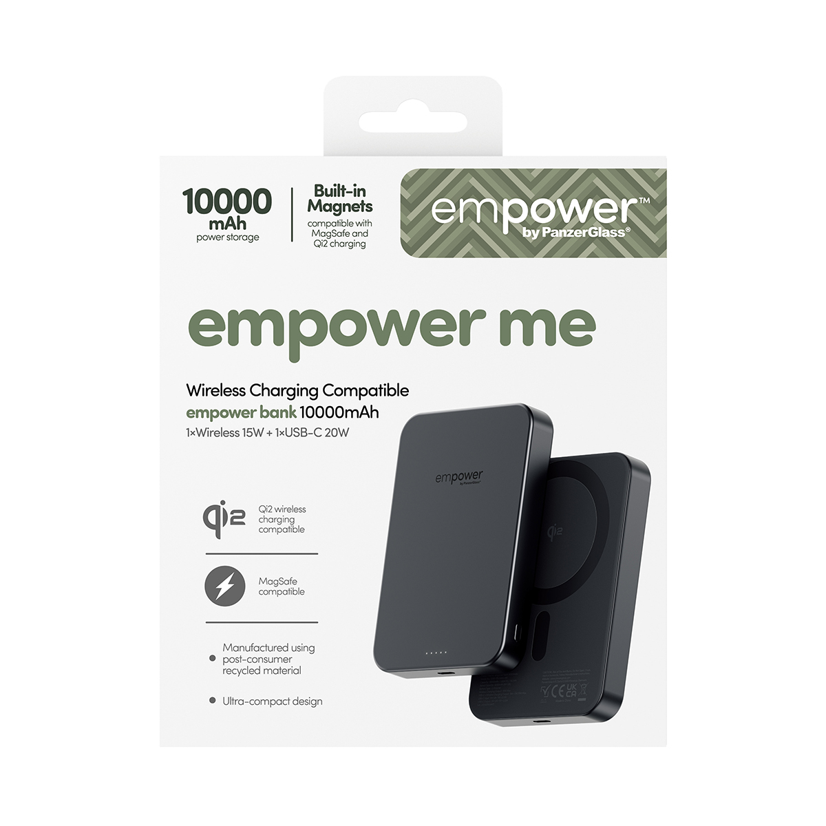 PanzerGlass empower™ by PanzerGlass® empower™ Bank | 10000mAh | Space Black – image 3