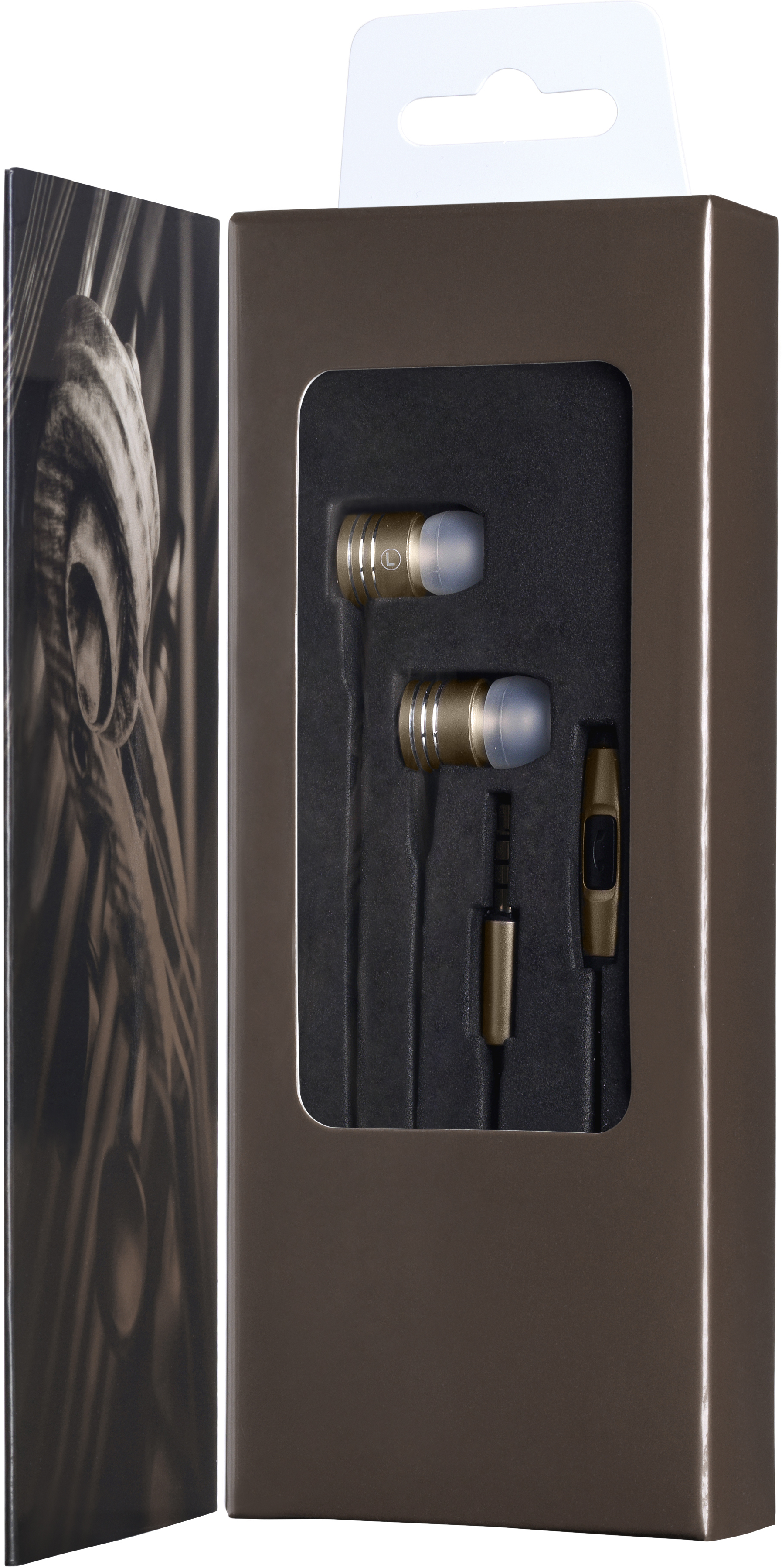 eSTUFF ES80150-GOLD headphones/headset Wired In-ear Calls/Music – image 4