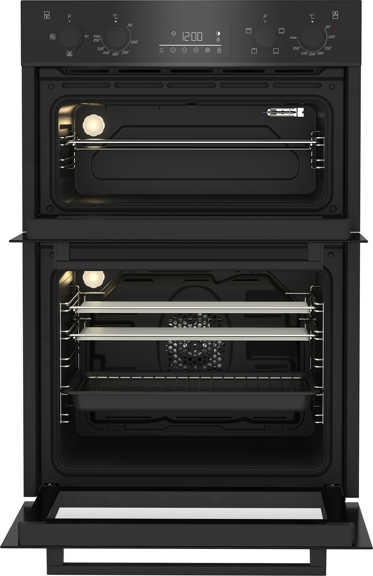 Beko BBDF22300B 90cm Built-In Double Fan Oven with Touch Controls – image 4