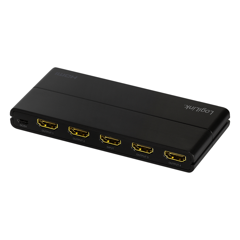 LogiLink HD0037 video splitter HDMI 4x HDMI – image 2