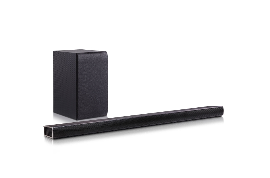 LG SH5B soundbar speaker Black 2.1 channels – image 2