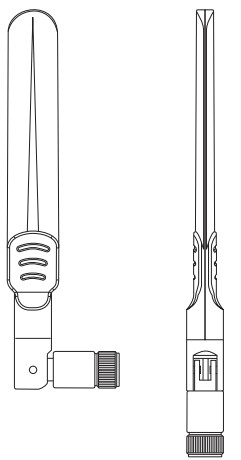 Zebra Motorola ML-2452-APA2-02 network antenna RP-SMA 7 dBi
