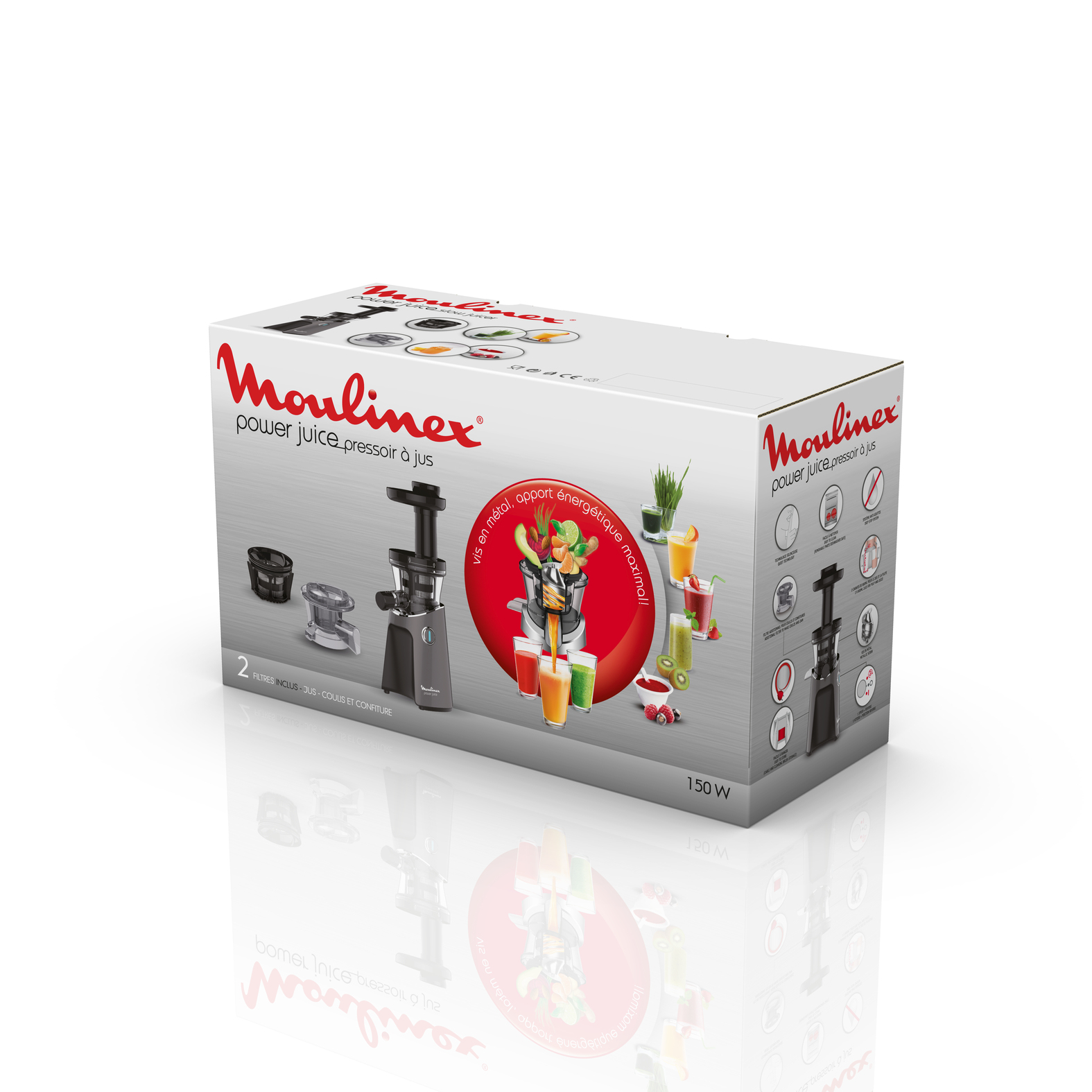 Moulinex ZU550A10 juice maker Centrifugal juicer – image 7