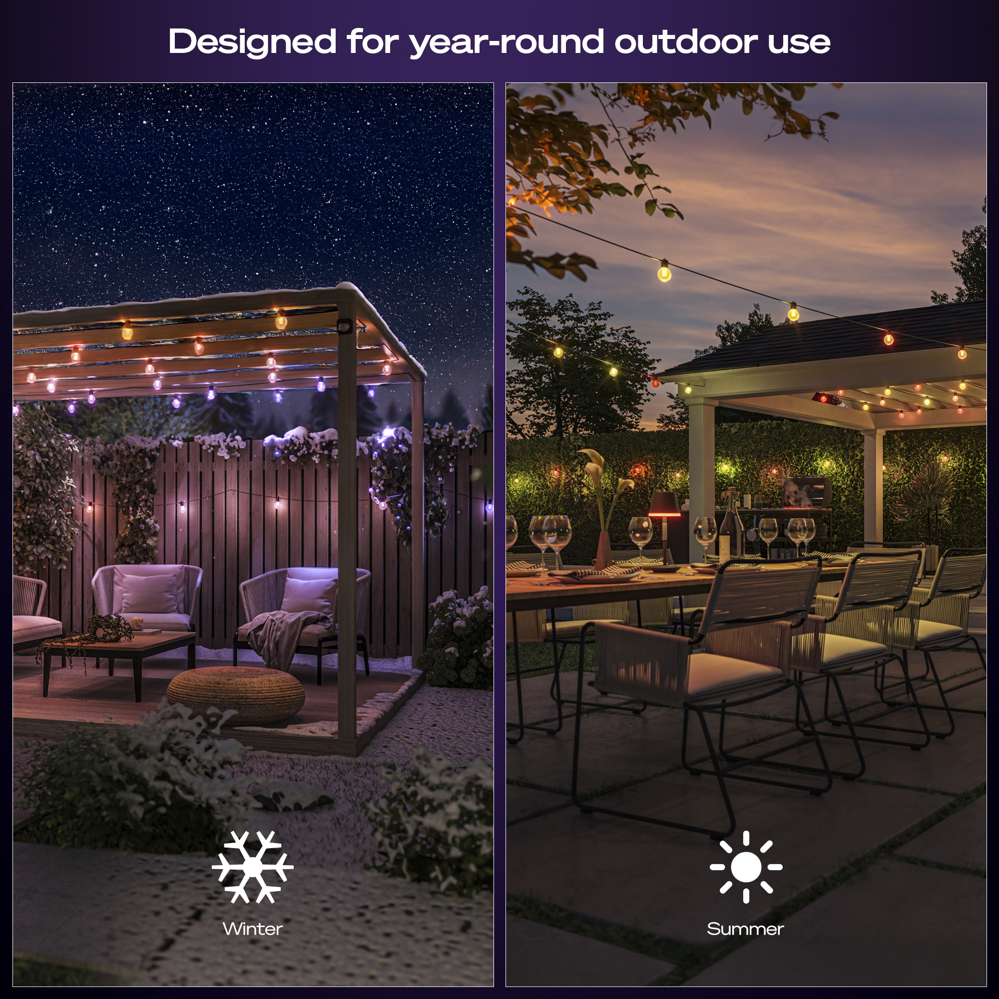 Philips by Signify Philips Hue Festavia globe string 7m 10bulb UK – image 6