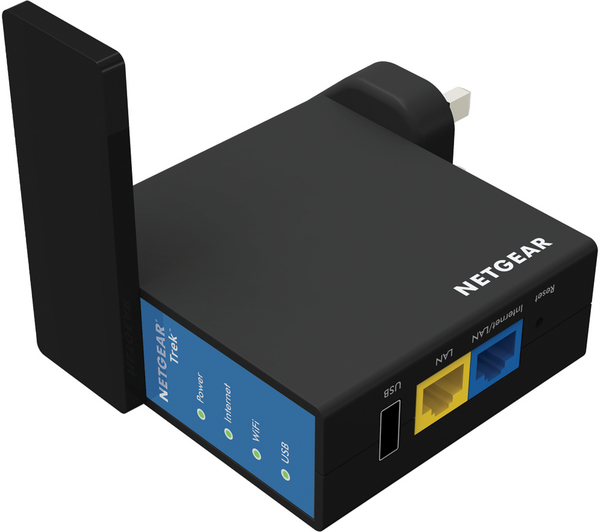 NETGEAR PR2000 wireless router Black, Blue