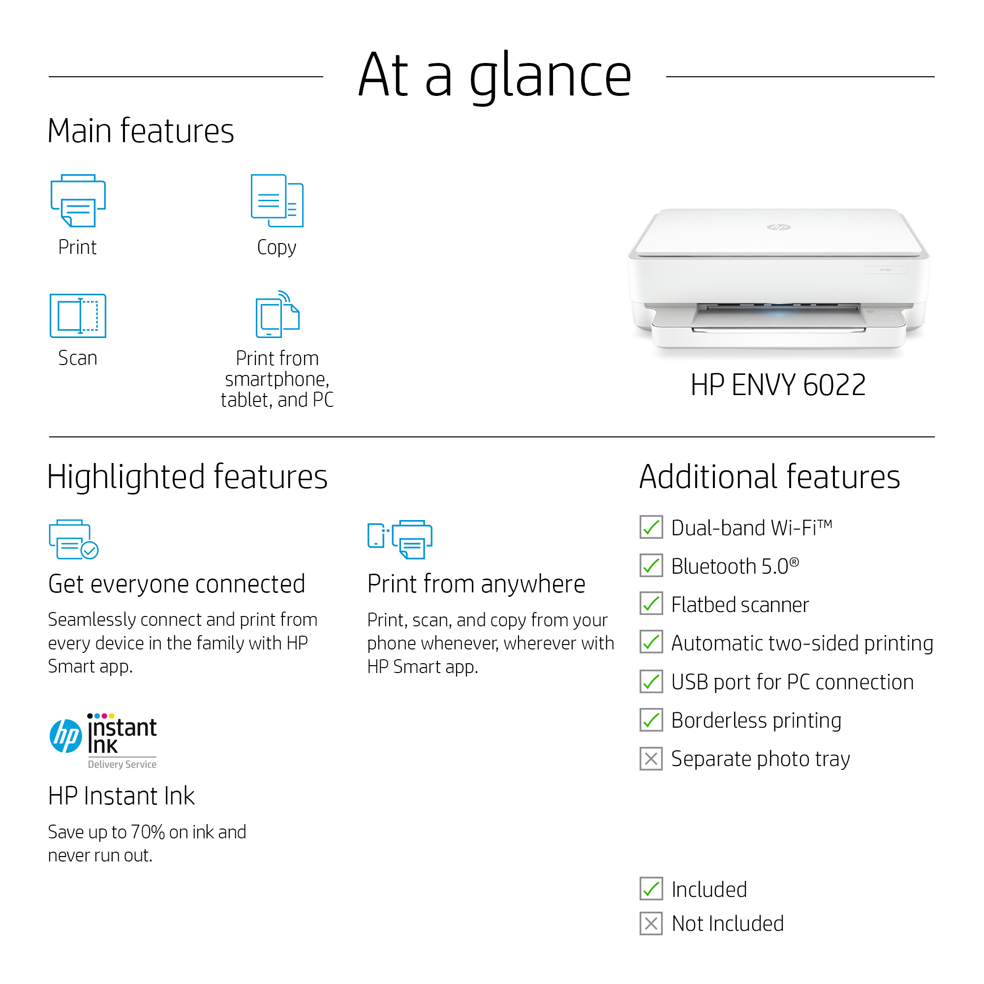HP ENVY 6022 All-in-One Printer – image 3