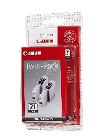 Canon Cartridge BCI-21BK Twin Pack