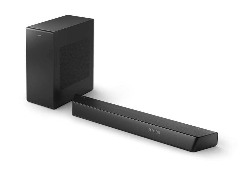 Philips TAB7807/37 soundbar speaker Black 3.1 channels – image 3