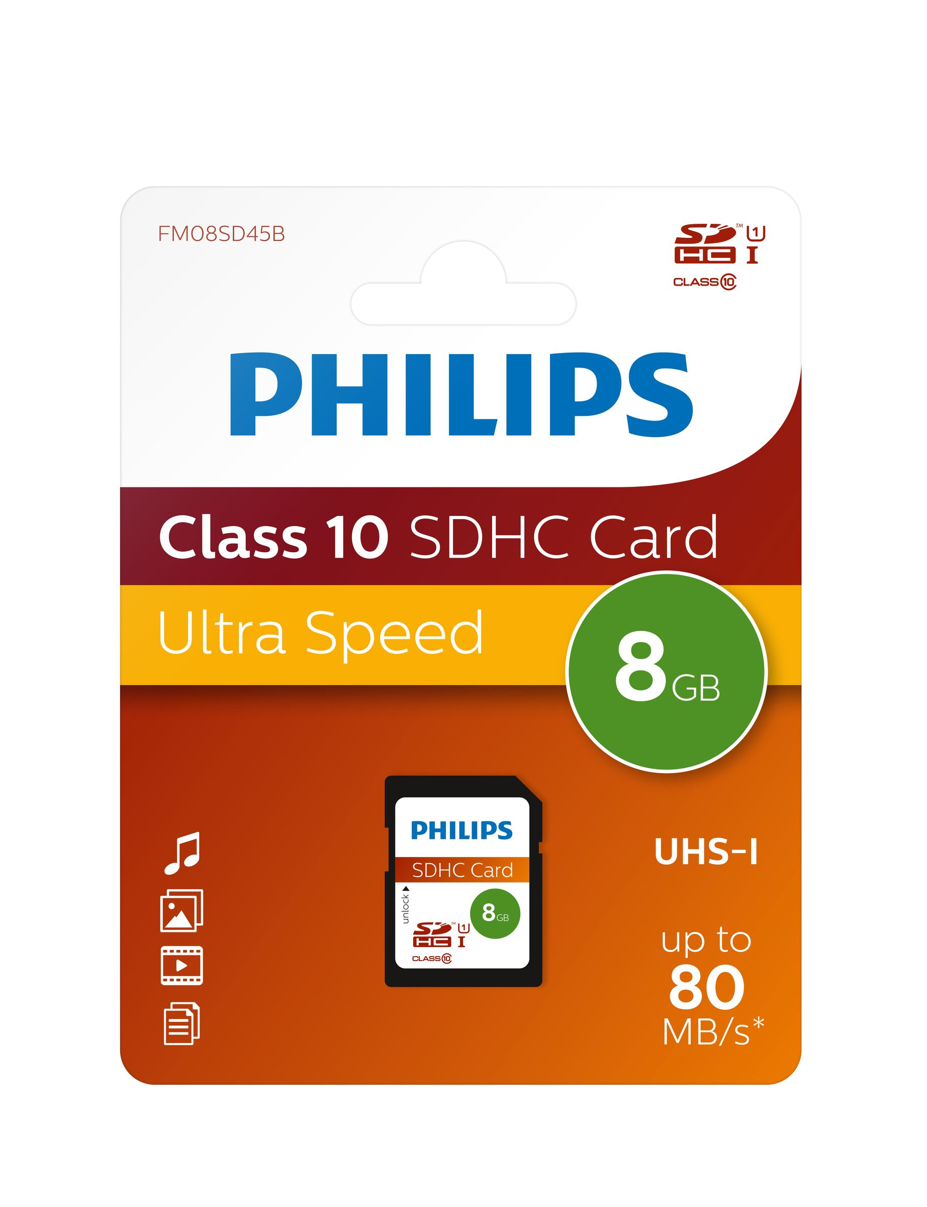 Philips SD cards FM08SD45B/10 – image 2