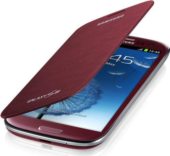 Samsung EFC-1G6FREC mobile phone case Flip case Red