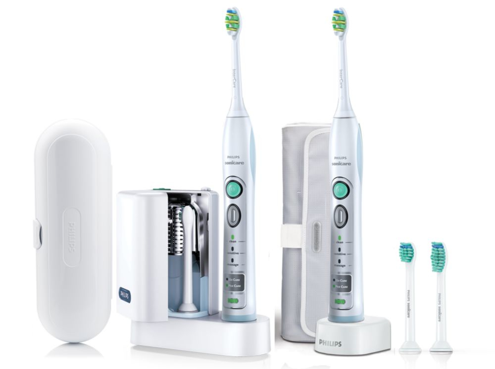 Philips Sonicare FlexCare HX6934/34 electric toothbrush Adult Sonic toothbrush Chrome, White