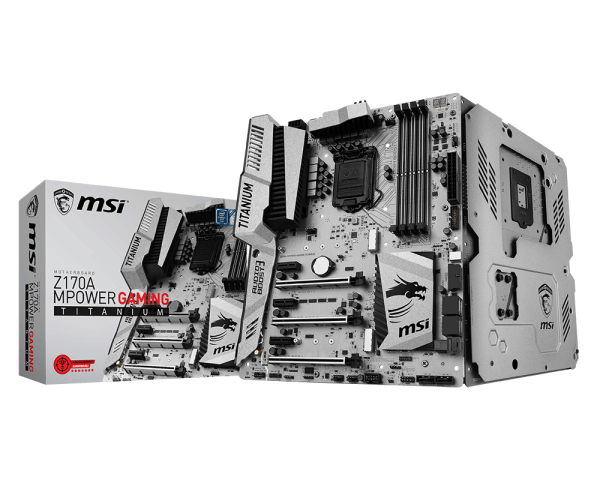 MSI Z170A MPOWER Gaming Titanium + GeForce GTX 1070 Quick Silver 8G – image 1