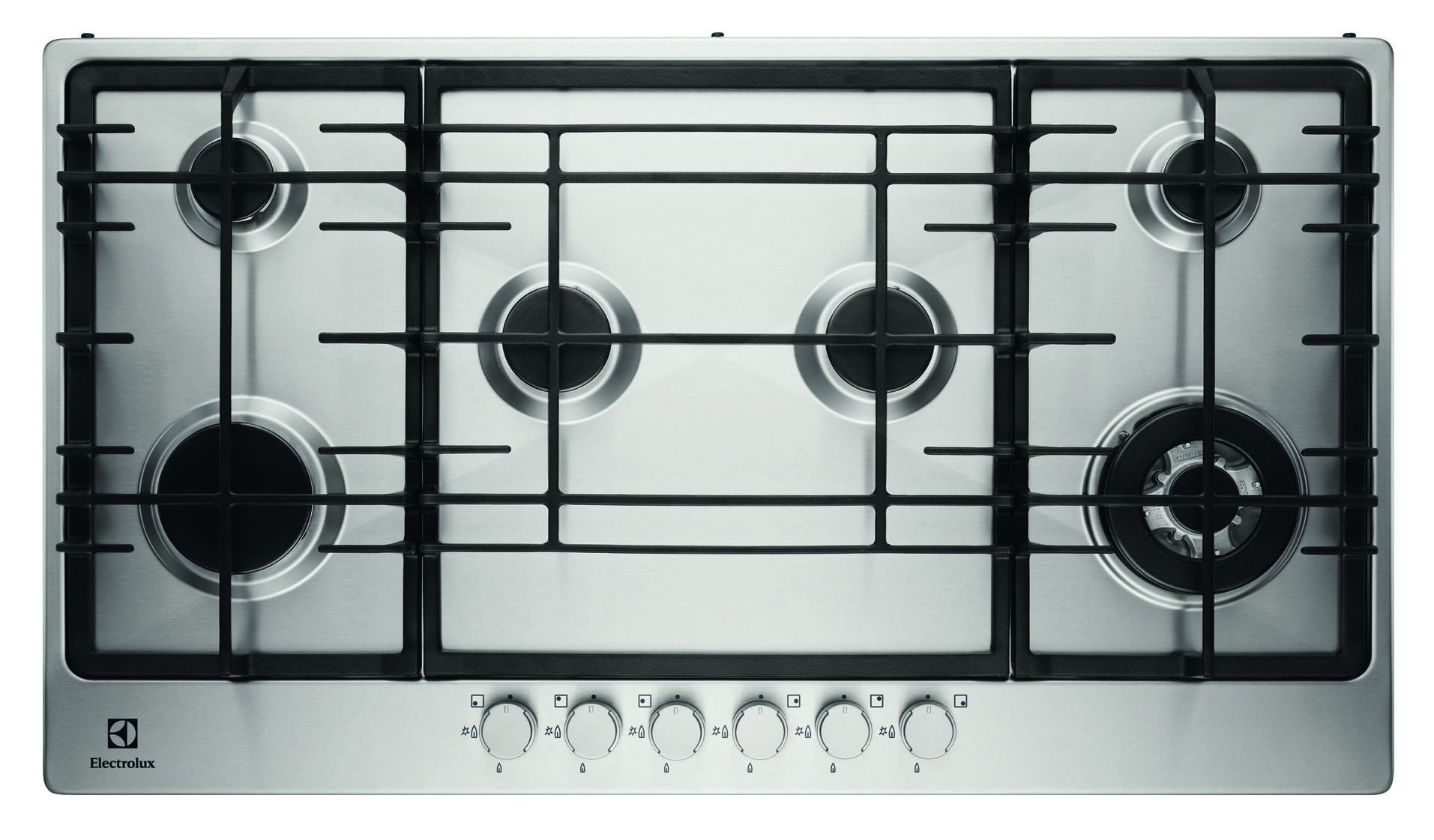 Electrolux EGG9363NOX Black, Stainless steel Built-in 6 zone(s) – image 1