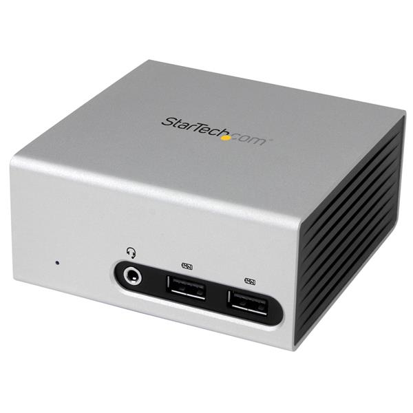 StarTech.com HDMI and DVI Dual-Monitor Docking Station for Laptops - Single 4K Support - USB 3.0 – image 1