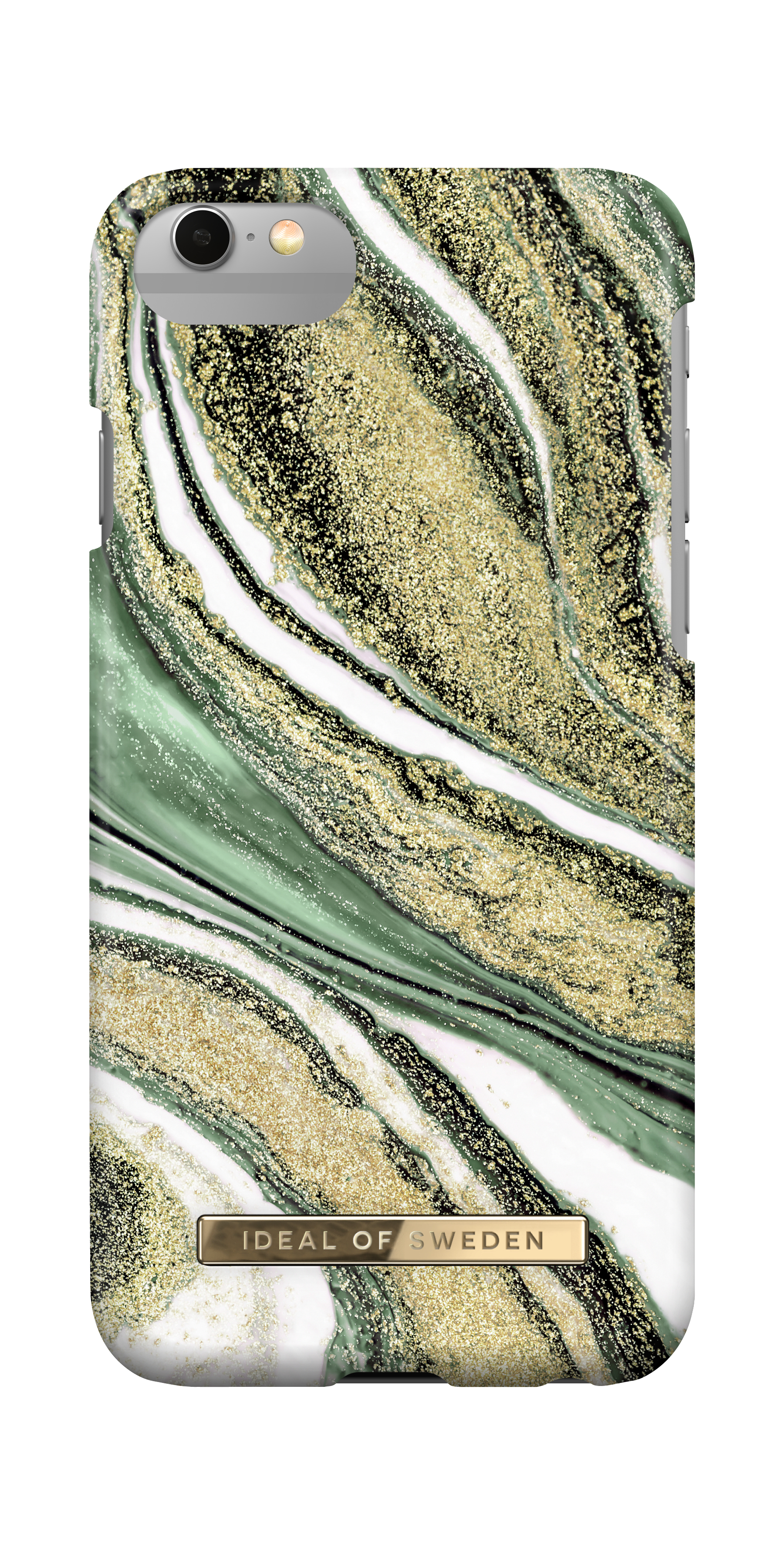 iDeal of Sweden Printed Case iPhone 8/7/6/6S/SE Cosmic Green Swirl – image 5
