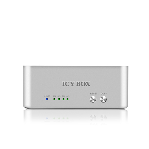 ICY BOX IB-120CL-U3 Wired USB 3.2 Gen 1 (3.1 Gen 1) Type-A Silver, White – image 2