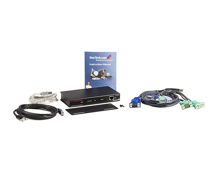 StarTech.com 1-Port Server Remote Control IP KVM w/Virtual Media - Remote control device - EN, Fast EN – image 4
