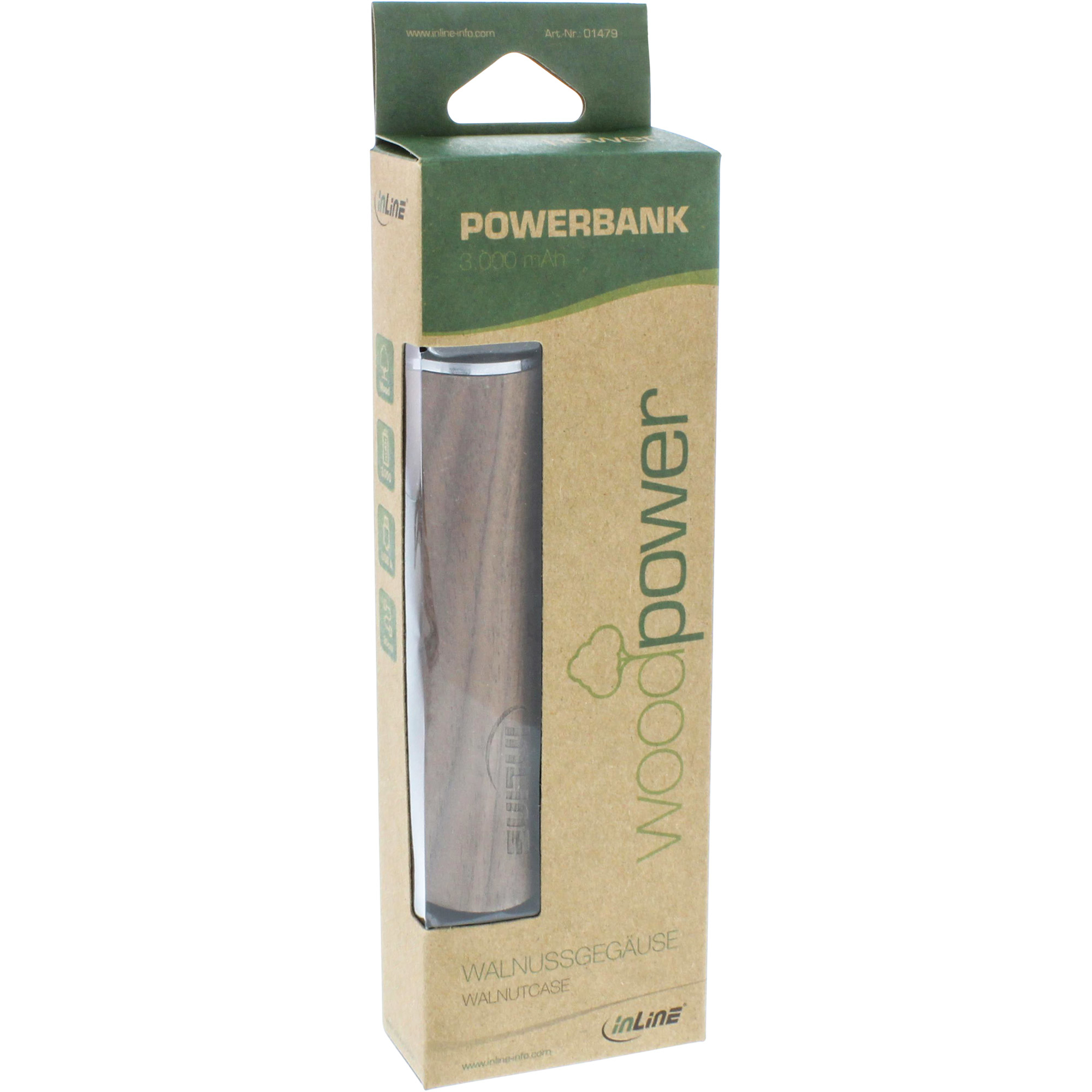 InLine woodpower, USB PowerBank – image 4