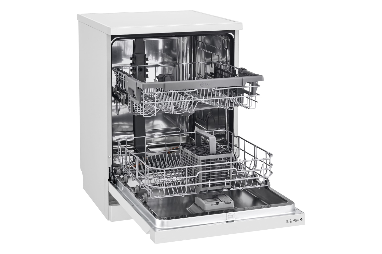 LG DF242FW dishwasher Freestanding 14 place settings – image 3