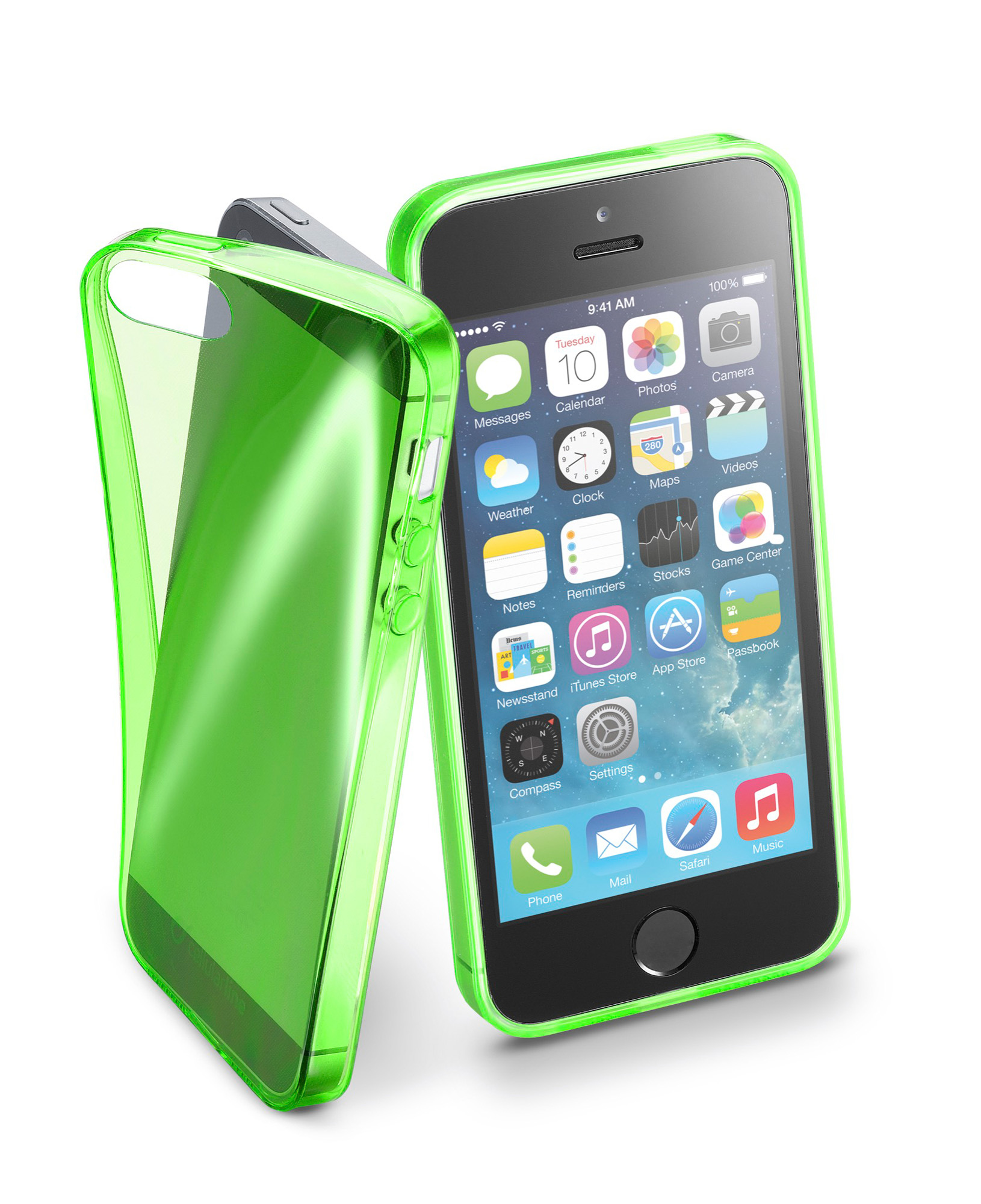 Cellularline Fluo Case - iPhone SE/5s/5