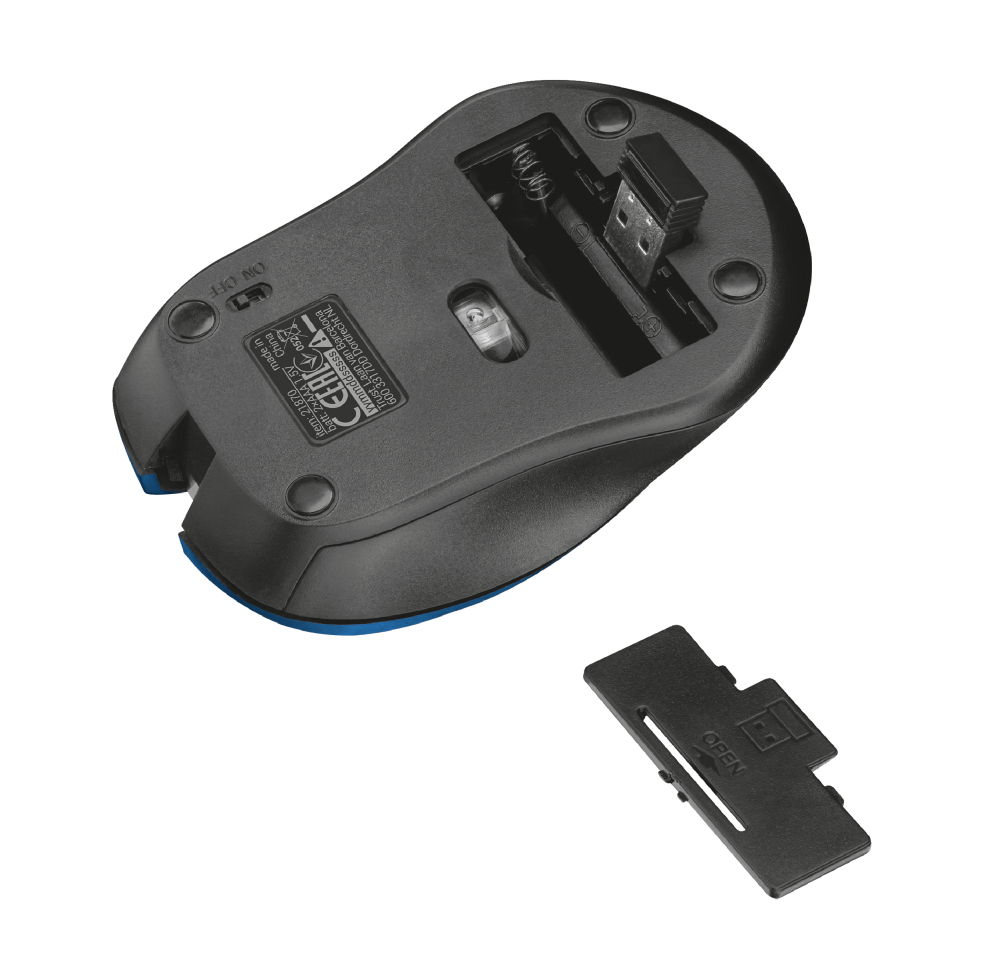 Trust Mydo mouse Office Ambidextrous RF Wireless Optical 1800 DPI – image 4