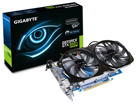 GIGABYTE GV-N65TBOC-1GD graphics card NVIDIA GeForce GTX 650 Ti – image 1
