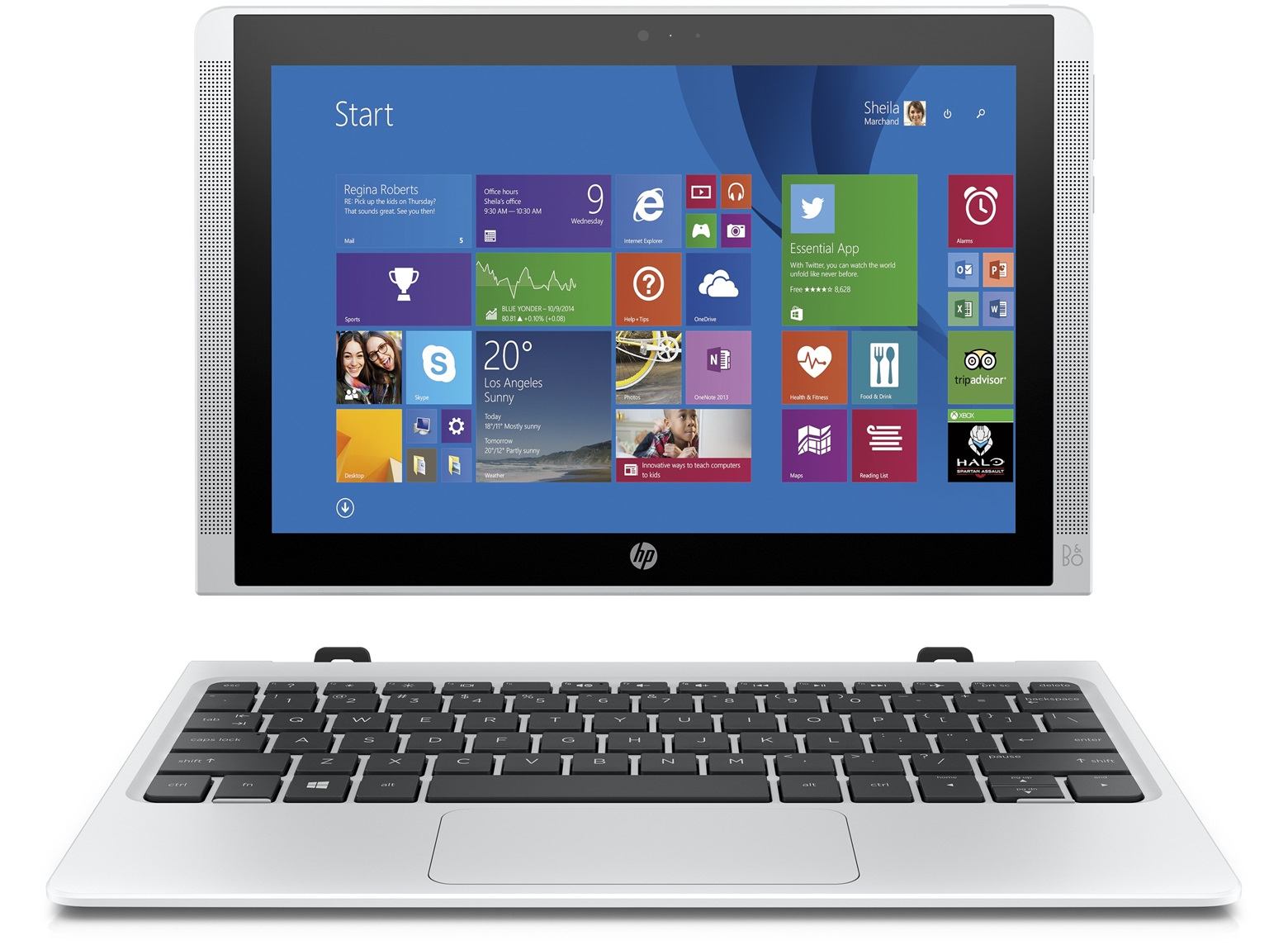 HP Pavilion x2 10-n001nd Intel Atom® Z3736F Hybrid (2-in-1)