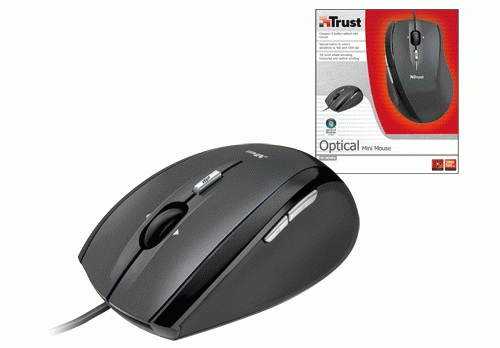 Trust MI-2830Rp mouse USB Type-A Optical 500 DPI – image 2
