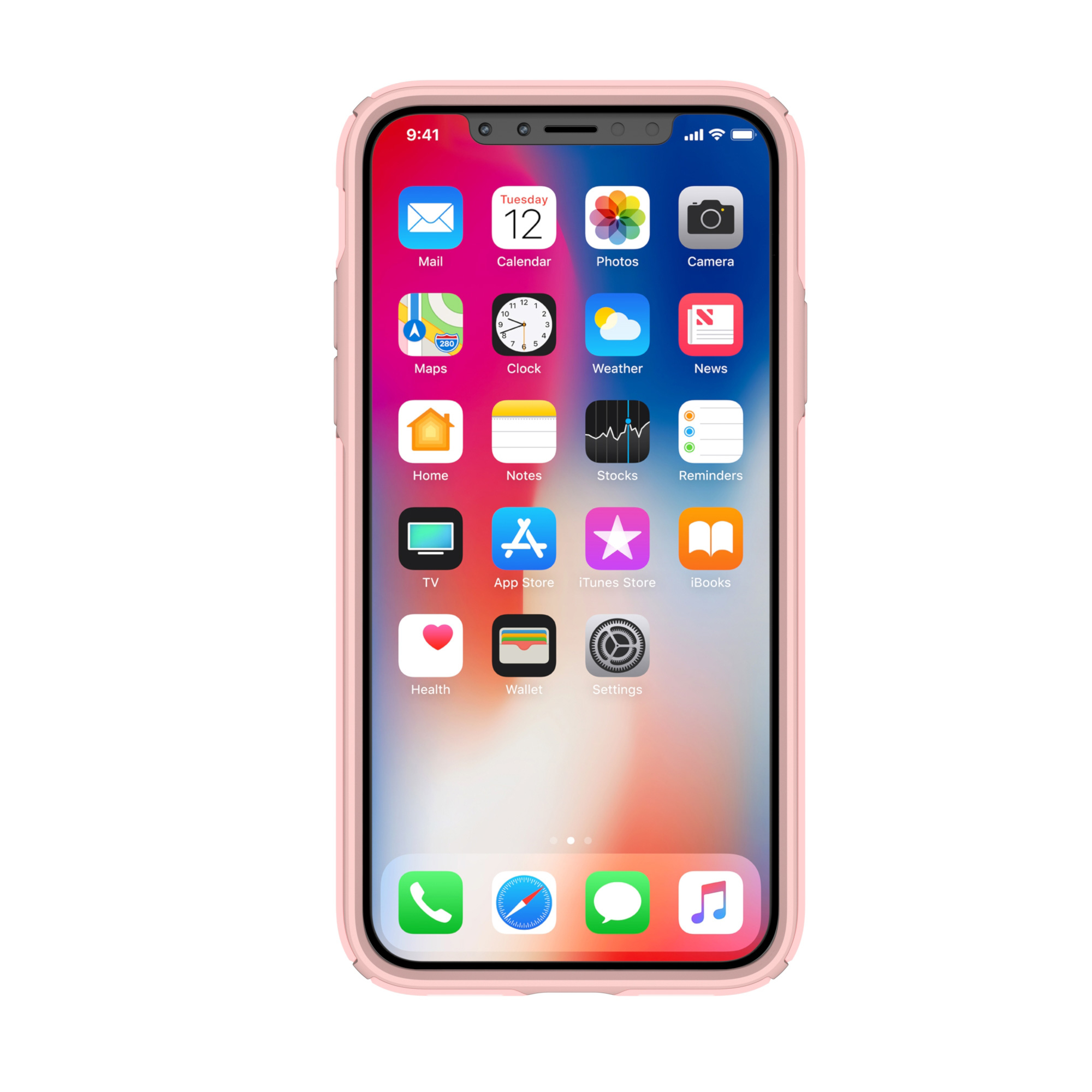 Speck Presidio Show Apple iPhone X/XS Rose Gold/Clear – image 2
